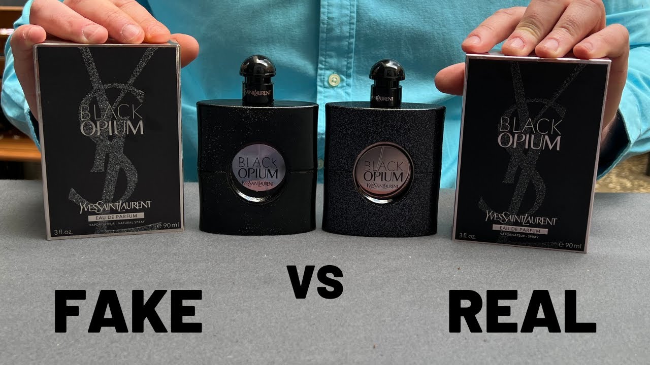 Watch video Fake vs Real Yves Saint Laurent Black Opium Perfume EDP 90 ml Now Fake vs Real Yves Saint Laurent Black Opium Perfume EDP 90 ml