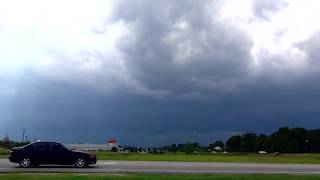 preview picture of video 'Damaging Winds Strike Colonial Heights, Va 6 13 2013'