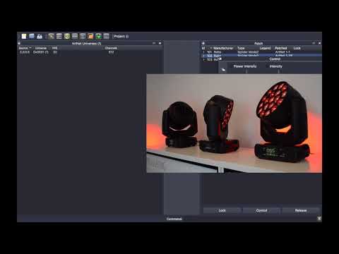 Luminex LumiNet Monitor User Guide (12/12): Fixture Take-over