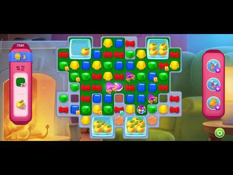 Homescapes level 7981 Super Hard level (+5moves)