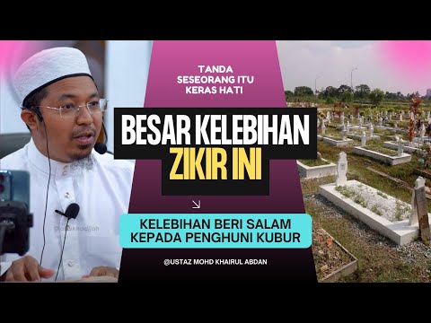 Boleh Cuci Dosa Dalam Kubur?  | Ustaz Mohd Khairul Abdan
