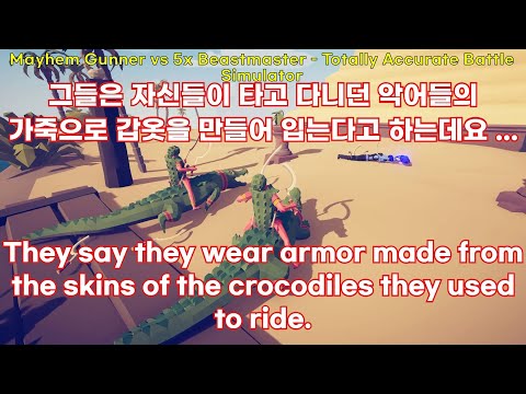 (4) Mayhem Gunner vs Every Units or Gods & Anyone   Totally Accurate Battle Simulator