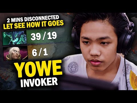 WHAT HAPPENS WHEN YOU DISCONNECT 2MINS FROM THE GAME - EPIC YOWE INVOKER + PUPPEY KOTL VS YAPZOR ES