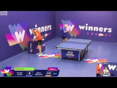 WINners CUP table 2  04.02  Priadko Sergei - Ziakun Aleksandr  21:30