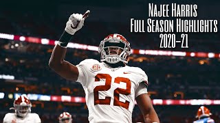 Najee Harris Full Season 2020-21 Highlights