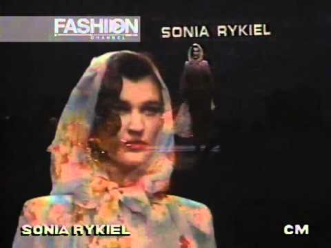 "Sonia Rykiel" Spring Summer 1989 Paris Pret a Porter Woman by Canale Moda
