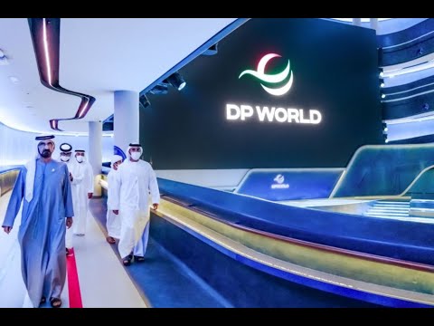 His Highness Sheikh Mohammed bin Rashid Al Maktoum - Mohammed bin Rashid visits DP World Flow Pavilion at EXPO 2020