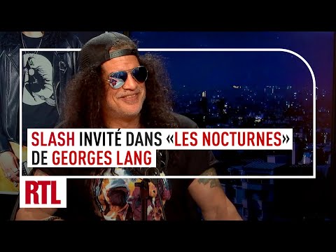 Slash invité exceptionnel de Georges Lang dans "Les Nocturnes"