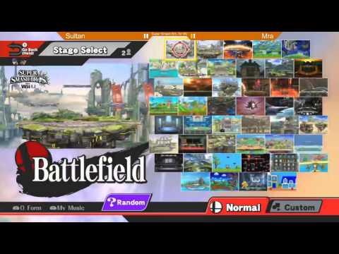 Smash4 Sultan (Mario + Little Mac) Vs Mra (Ike) Winners Round 1