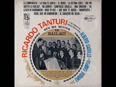 RICARDO TANTURI - ENRIQUE CAMPOS - SOLLOZOS DE BANDONEÓN - TANGO - 1943