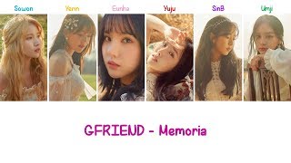 Memoria (Korean ver.) | GFRIEND Lyrics [ENG+ROM]