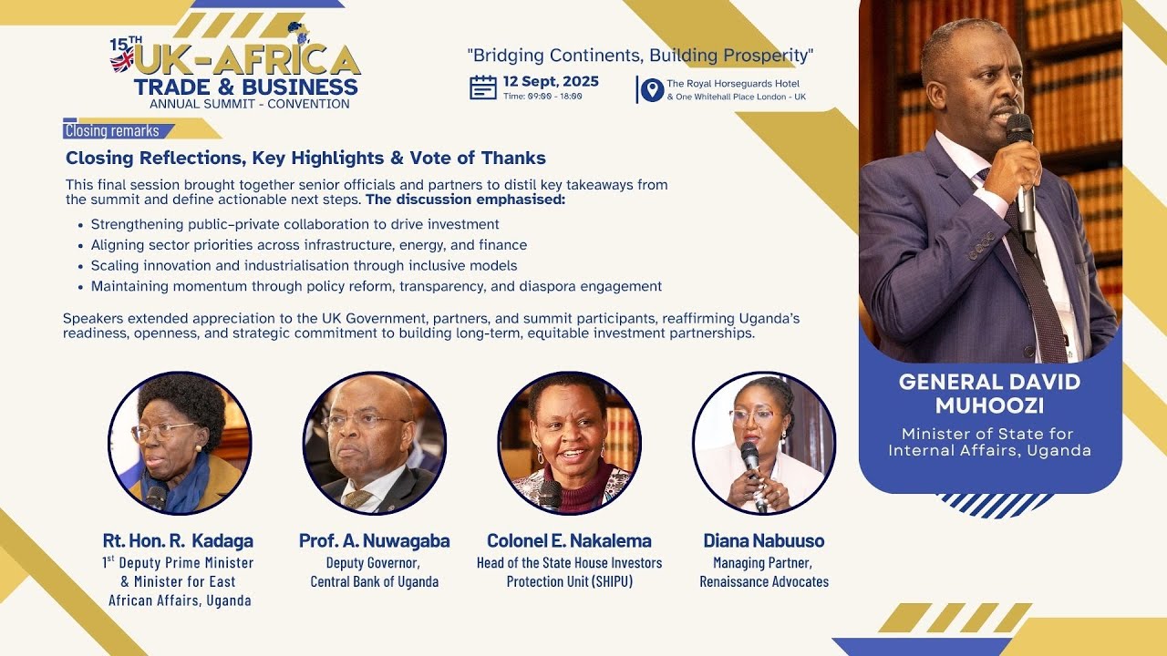 ✈️ Kadaga: Africa’s Passport Must Be for the People — Not Just the Leaders | UK–Africa Summit