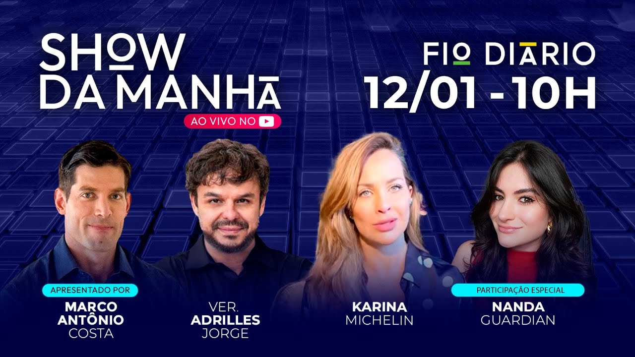 SHOW DA MANHÃ - BANCO MASTER: VOCÊ VAI PAGAR A CONTA DA FALÊNCIA - 12/01/2026