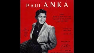 Paul Anka   I love you, baby    1957