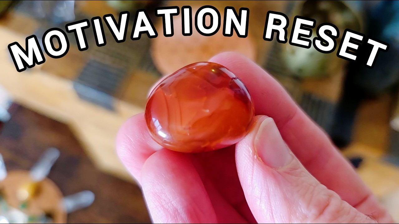 The BEST Crystals for Motivation When You Feel Stuck or Tired