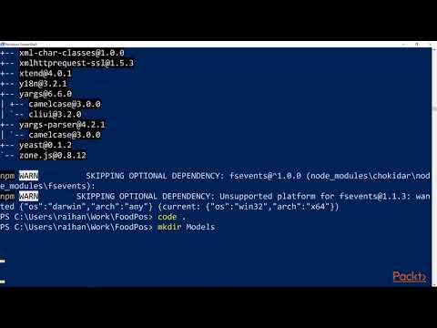 Hands on Application Development with ASP NET Core and Angular Creating the Models|packtpub com