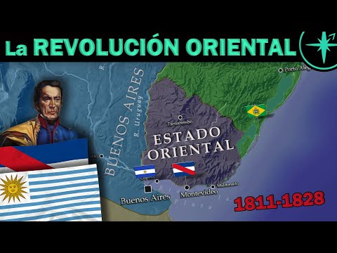 🇺🇾⚔️🇪🇸🇦🇷🇧🇷 La REVOLUCIÓN ORIENTAL e INDEPENDENCIA URUGUAYA