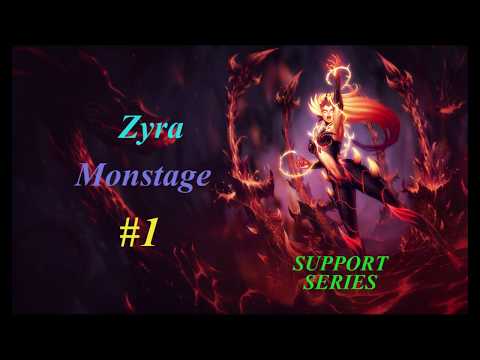 Zyra Monstage #1- Support Series - Best plays SS7 -League of Legends