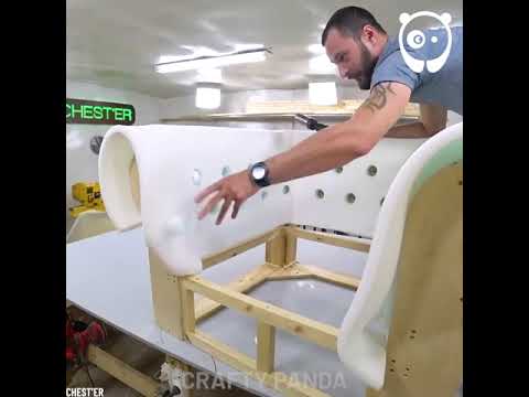 Sillón Chesterfield proceso de construcción
