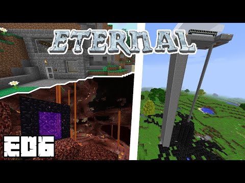 MC Eternal | Oil PUMPING and I get DESTROYED in the Nether!! | E06
