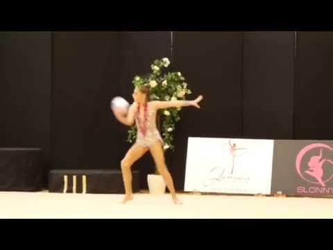 Polina Murashko - Ball - SK Nord - Estonian Cup in RG - 08.10.2015