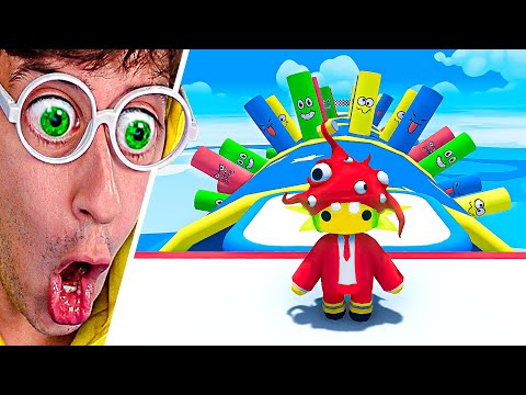 EXAMEN FINAL de PARKOUR 🚨👮🏻‍♂️!! (99,999999% imposible) - Wobbly Life #379