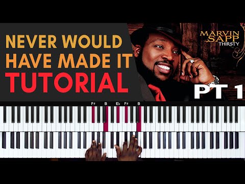 Never Would Have Made It (Marvin Sapp) Tutorial