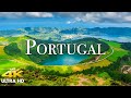 FLYING OVER PORTUGAL (4K UHD) Beautiful Nature Scenery with Relaxing Music | 4K VIDEO Ultra HD