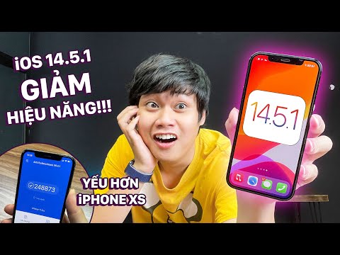 CẢNH BÁO iOS 14.5.1 LÀM GIẢM HIỆU NĂNG iPHONE!! - iPHONE 12 MẠNH NGANG... iPHONE XR