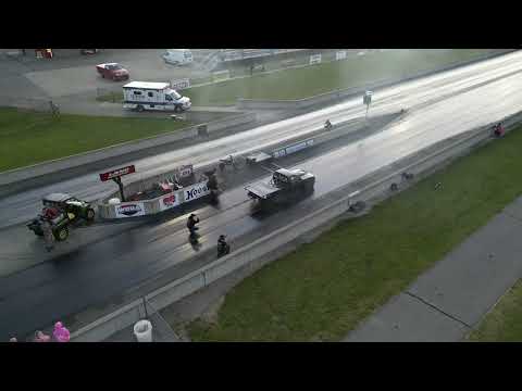 Nick Cole-Mann LS Powered Stick World Record 6.49 Pass Drone Footage