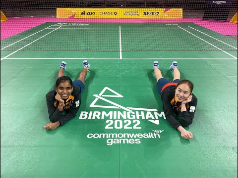 Birmingham 2022 Final Badminton Pearly Tan /Thinaah Muralitharan (MALAYSIA) vs Birch/Smith (ENGLAND)