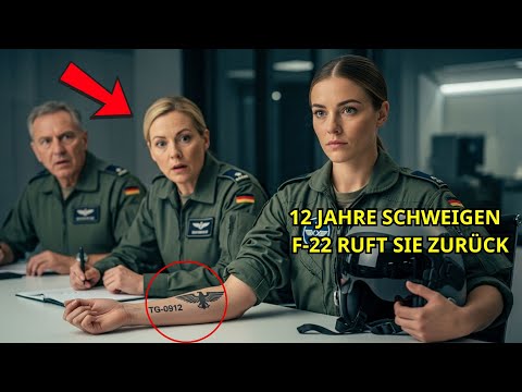 12 Jahre verbarg sie ihre Top Gun Vergangenheit – bis ein F 22 Notruf sie zurückholte