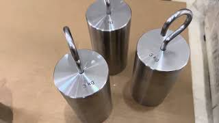 Quả cân móc treo 1 đầu 1kg 2kg 3kg Inox 304