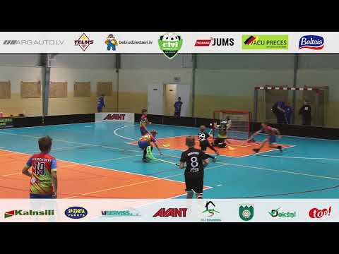Highlights: Irlava/Avant - Saulkalne/Salaspils (florbols, jaunatnes čempionāts, U-11)