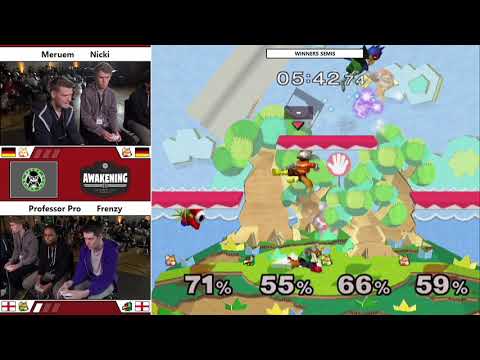 Awakening3 - Meruem + Nicki Vs. Professor Pro + Frenzy - Losers Quarters - Melee Doubles