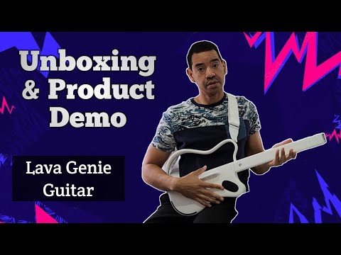 LAVA GENIE Sampler Guitar Unboxing & Demo | 60 Seconds to Musical Freedom!