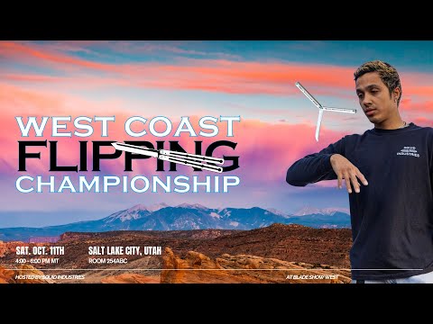 West Coast Flipping Championship (WCFC 2025) | Butterfly/Balisong Knife Competition