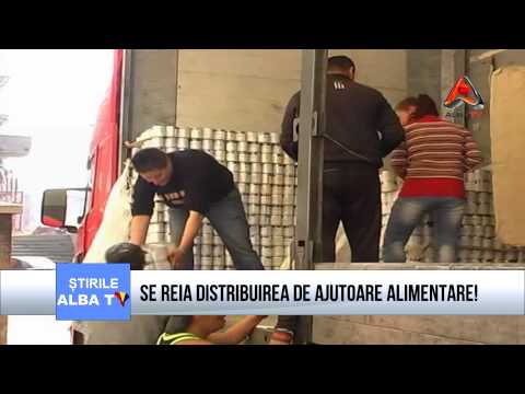 Aiud  Se reia distribuirea de ajutoare alimentare!