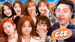 Making K-pop Group CSR Try NOT To Laugh... (K-Pop Dance Charades)