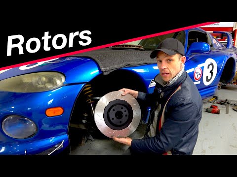 Full Floating Brake Rotors on Viper GTS - PFC