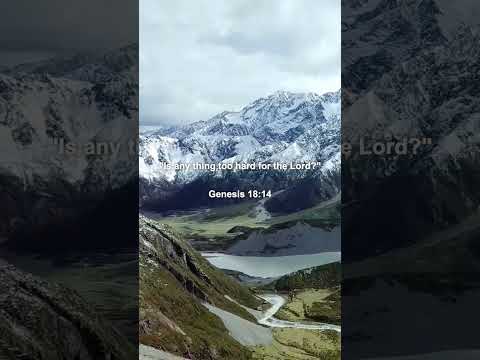 Genesis 18:14 - Is any thing too hard for the Lord? thumbnail