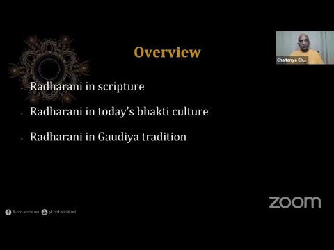 How The Gaudiya Tradition Reveals Radharani’s Special Position - HG Chaitanya Charan