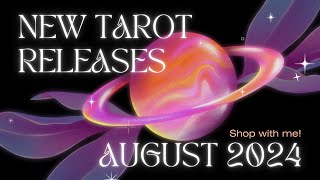 Tarot & Oracle New Releases August 2024: New Decks, Campaigns, Books & Events | Shop with Me!