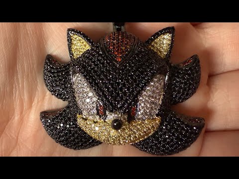 Shadow the Hedgehog King Ice Necklace #kingice #sonicthehedgehog #shadowthehedgehog