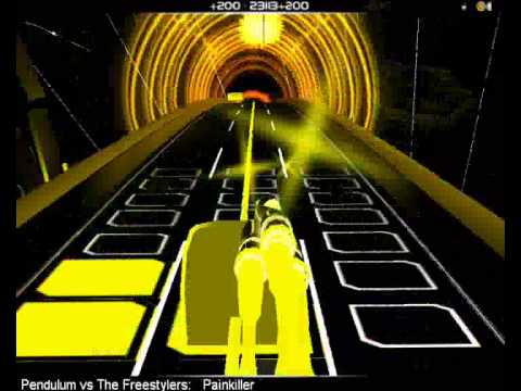 Pendulum vs The Freestylers - Painkiller | Audiosurf