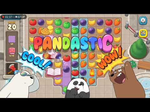 We Bare Bears Match3 Repairs level 2298