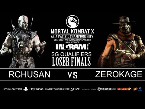 MKX APC SG Qualifiers- Loser Finals: Rchusan (Quan Chi) vs ZeroKage(Erron Black)