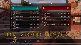 COD:BO4 #2             GKSカスタムでやっていく！　　TDM21K/0D達成！！