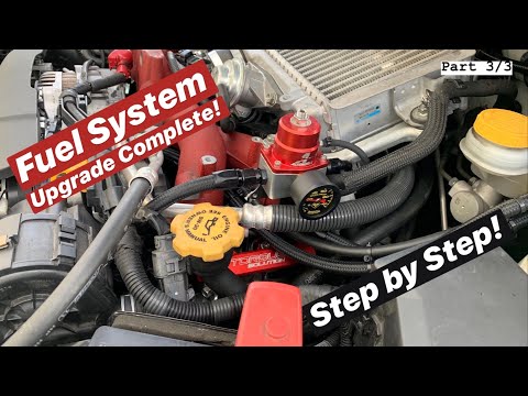 Installing Intake Manifold, COBB EBCS, and Fuel System Upgrades by WRXperts! (2017 WRX STI)