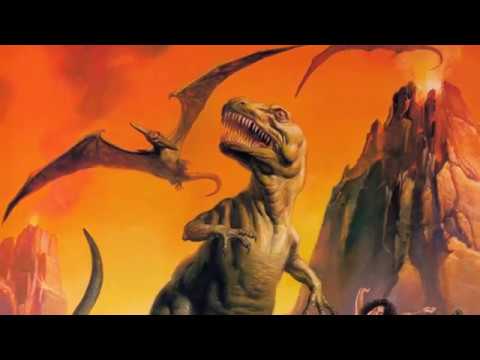 Люди и динозавры. Красивый мир фэнтези